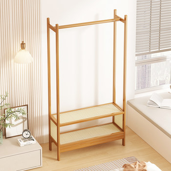 Clothes Rack for Living Room, Floor-Standing Bedroom Storage Rack, Bedside Clothes Organizer, Coat Rack, 2024 New Popular Model