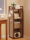 Floor-Standing Bookshelf Multi-Layer Storage Rack Home Student Dormitory Desktop Organizer Simple Bookcase Display Cabinet