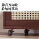 Floor-Standing Coat Rack, Movable Simple Bedside Clothes Storage Rack, Entryway Solid Wood Bedroom Standing Clothes Hanger