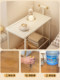 Multi-Layer Storage Rack, Small Trolley, Living Room Floor-Standing Mobile Household Storage Cabinet, Simple Bedside Cabinet