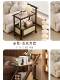 Movable Tea Cabinet Trolley Sofa Bedside Table Multi-Layer Storage Rack for Living Room Snack Rack