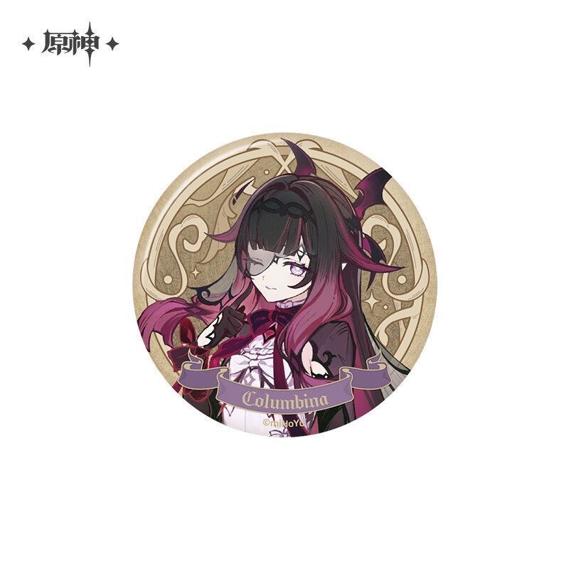 【Original】"Tabletop Theater" Series Merchandise Badges, Yakeda Self-Made Badges, Columbia