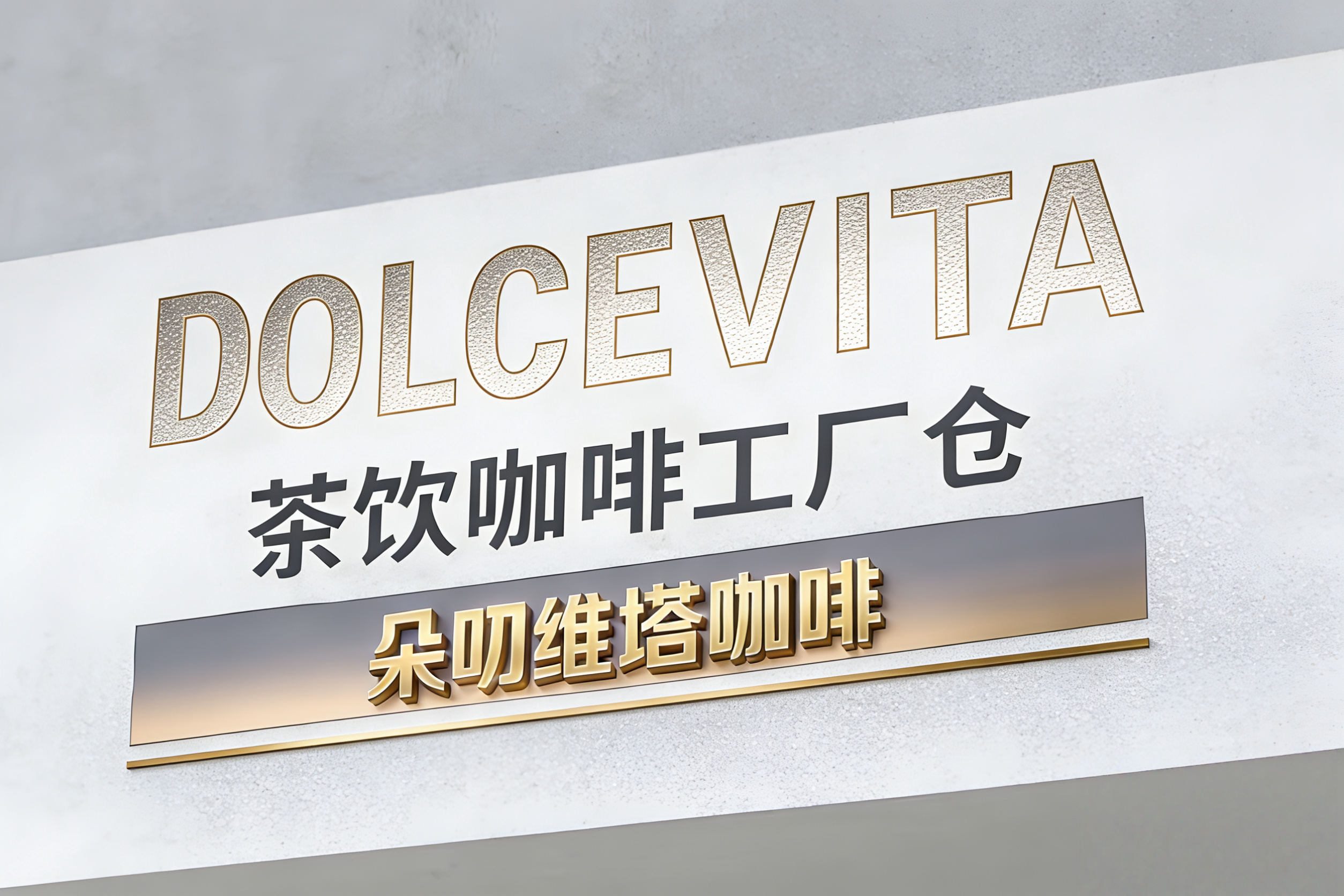 朵叻维塔精品咖啡店的LOGO