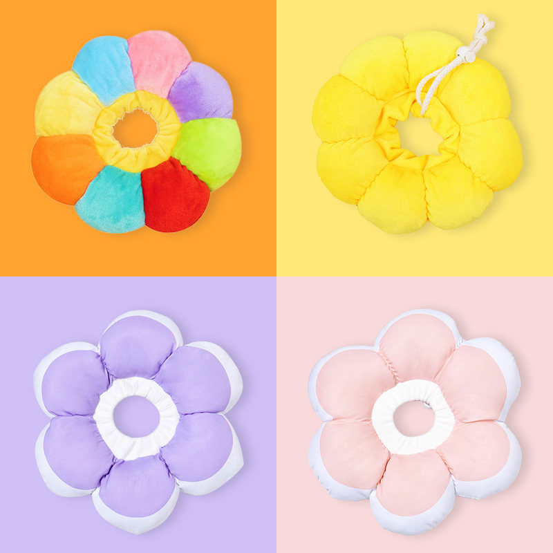 Waterproof cat Elizabeth ring kitten collar soft head cover Elizabeth ring anti-licking pet dog neck cover