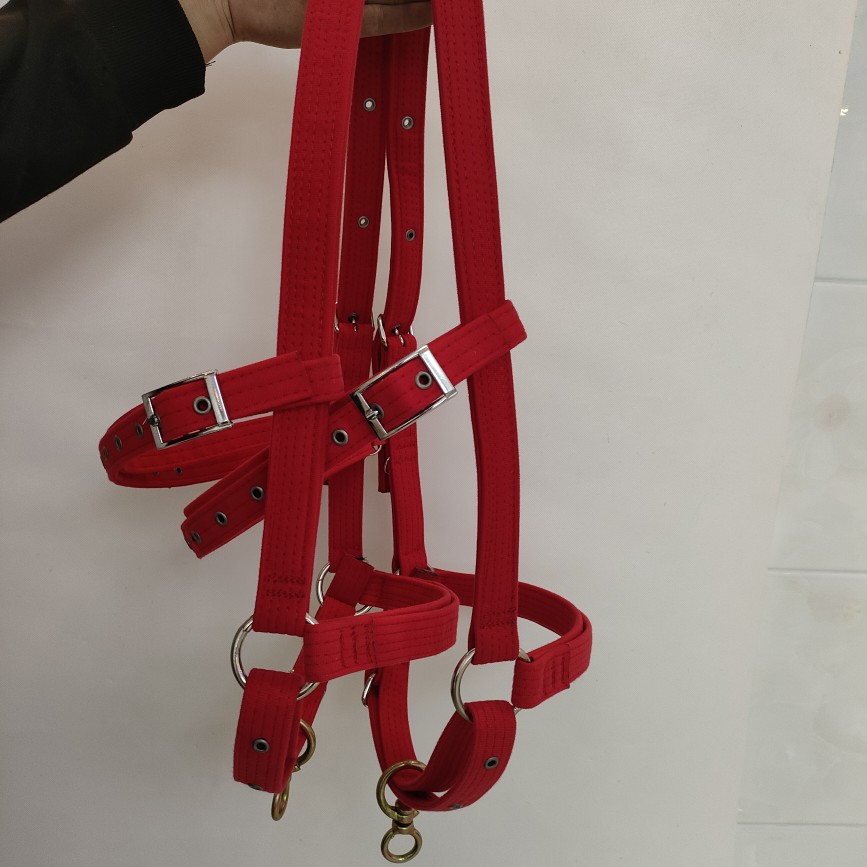 Bull Cage Head Bull Cage Cover Malone Sleeve Size Adjustable Bull Cage Head Bull Dragon Head Bull Dragon Cover Big Red New-Taobao