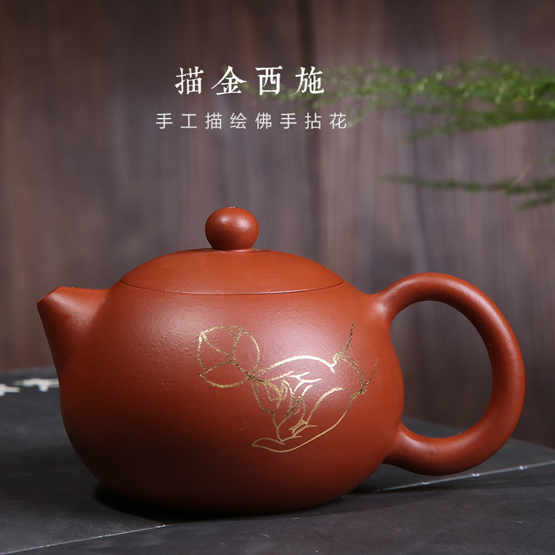 Yixing undressed ore it all pure hand see hand - made xi shi zhu clay pot pot of kung fu tea tea kettle