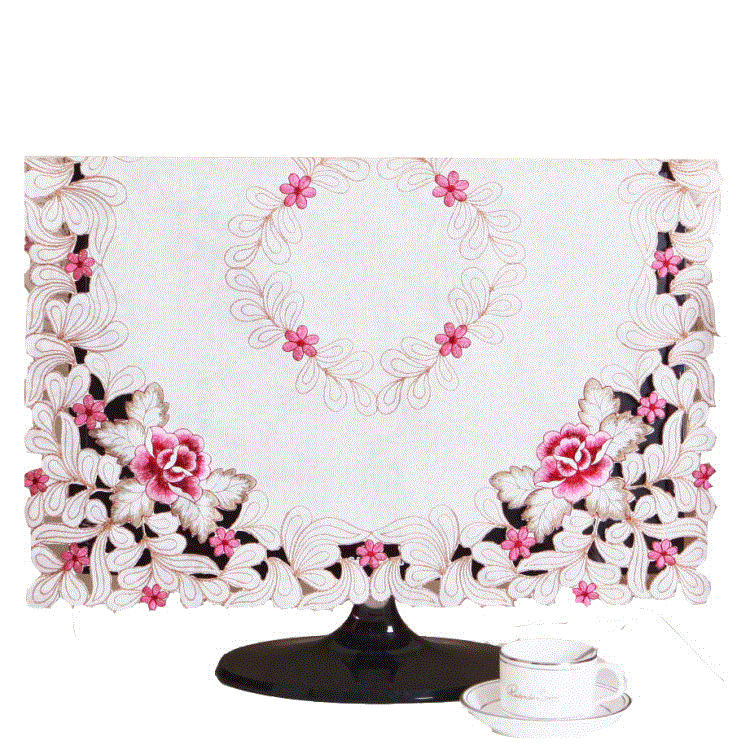 Case hiển thị khăn trải bàn 45 inch hiển thị bộ màn hình bao gồm inch máy tính phòng khách TV bụi che khăn bảo vệ - Bảo vệ bụi áo trùm máy giặt chống nắng