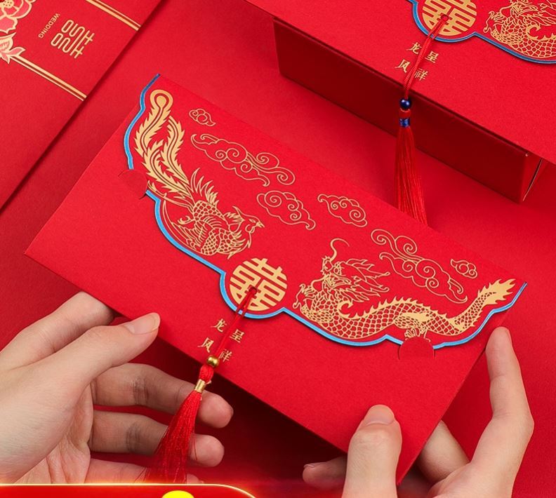 High-end newlywed female party out of marriage paper wedding party Please post please Cambodia wedding senior marriage simple and generous and simple and luxurious