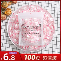 Large number of distilled water Eye film Coated Face Seaweed Breathable Mesh Yarn Nasal Adhesive Film Skin Provincial Water Disposable Mask Paper Compression