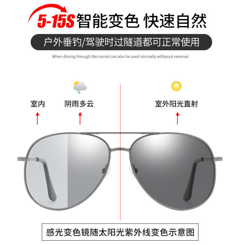 2022 New Men's Polarized Sunglasses for Drivers, Special for Driving, Eye Protection, Anti-Uv, Trendyy Sunglasses