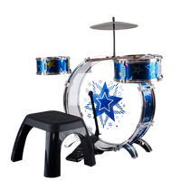 PLAYGO early education educational drum set childrens toy baby percussion instrument jazz drum beginner male