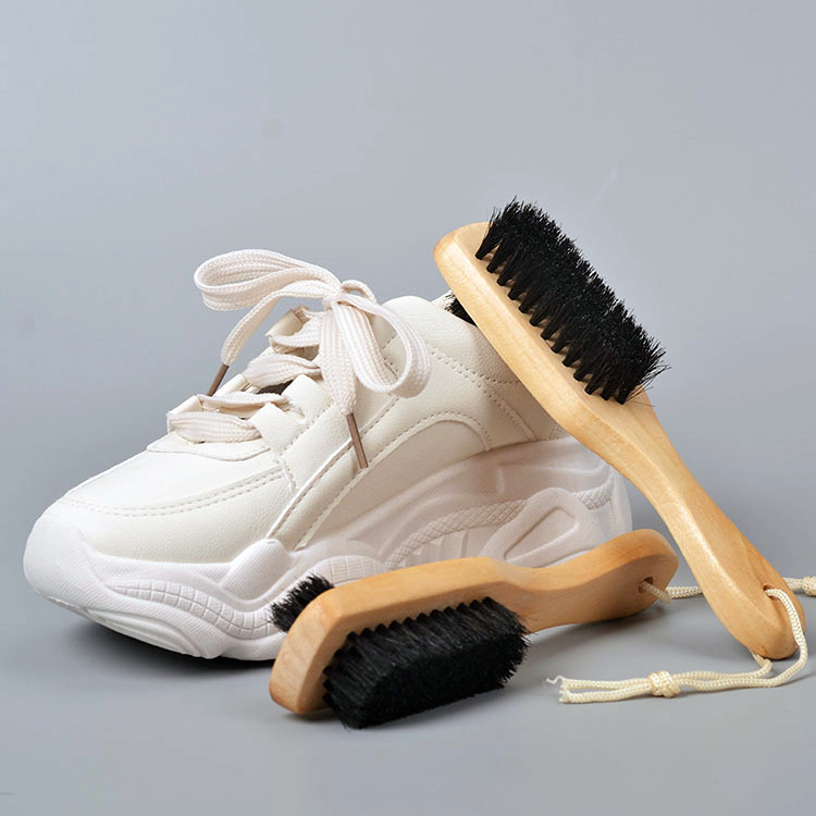 Home Polished Leather Shoes Brush Shoes Oil Brushed Leather Leather Shoes Suit Genuine Leather Polished Cleaning Multifunction Soft Fur Shoes Brush-Taobao