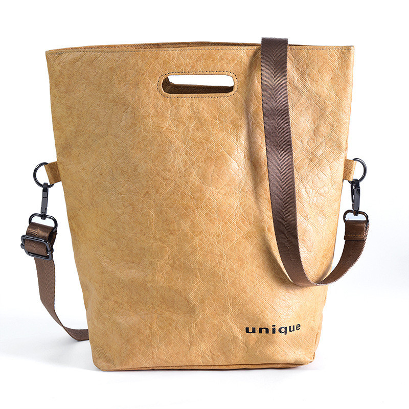 Large-Capacity Waterproof Tyvek Tote, Niche Student Shoulder Crossbody Shopping Bag for Women - Thumbnail 6