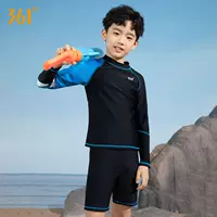 Черный лонгслив для мальчиков, комплект