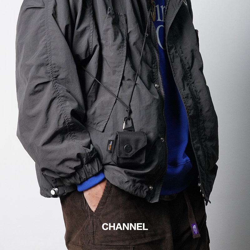 CORDURA Kauti-La ballistic nylon Mini headphone bag AirPods hanging neck-style waist hanging bag Accessories Bag-Taobao