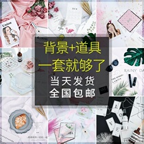 Shooting Props Swing Piece Small Items Underwear Mooncake Food Blob Main Background Cloth Field Beauty Makeup Arrangement Clothing Tiled Earrings