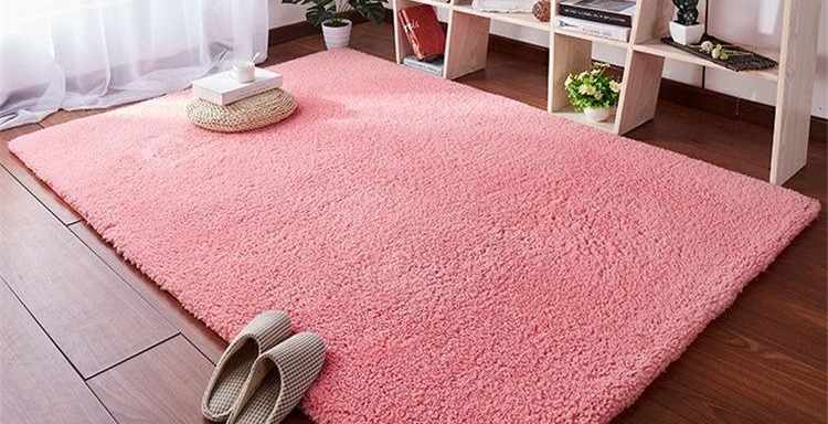 Đơn giản hiện đại dày cừu giường ngủ giường ngủ thảm phòng khách bàn cà phê chăn cửa sổ đầy đủ cửa hàng có thể được tùy chỉnh - Thảm thảm phòng ngủ