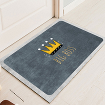 Cartoon floor padded into the doormat resistant to dirty large doorstep Footbed Toilet Anti-Slip Carpet Free to wash Home Tailoring