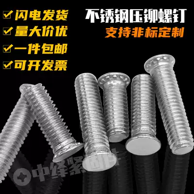 304 stainless steel riveting screw pressure plate screw FHSM3x6-M3x35 M4x6M4x40