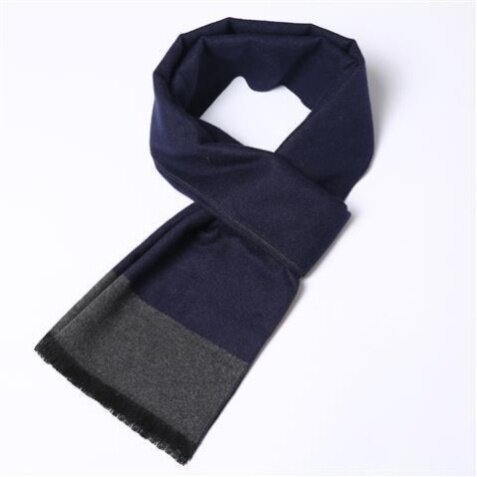 Lengthened middle-aged couples can't get away with Mao men's scarves winter 100 hitch a man's imitation wool thick middle-aged new wave