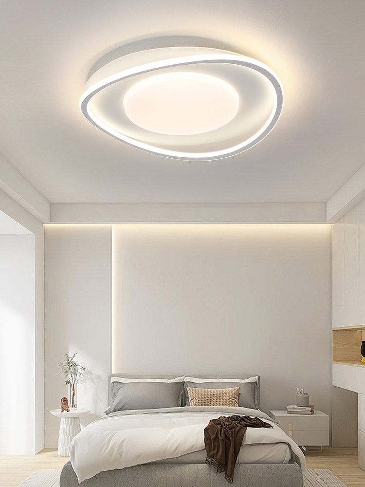 2024 New Casual Modern Living Room Led Ceiling Lamp Cream Style Bedroom Internet Celebrity Room Restaurant Study Lamps