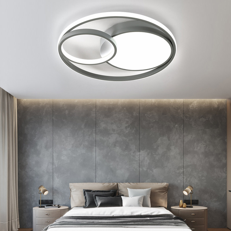 Scandinavian Bedroom Modern Simple Led Ceiling Lamp Kidsren's Room Study Lamp Home Creative Warm and Romantic Lamps