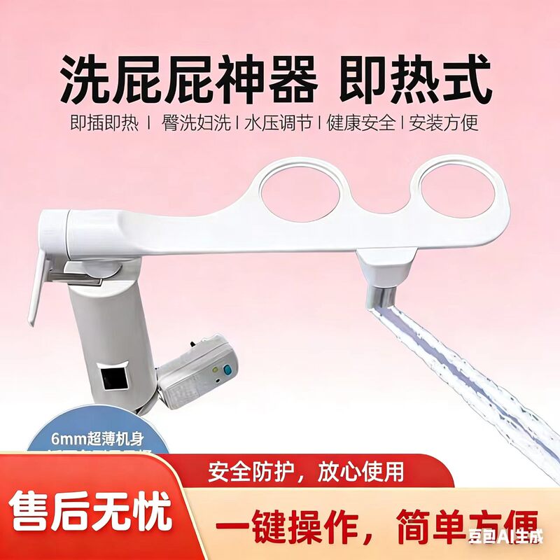 Instant Hot Water Bidet, Smart Constant Temperature Irrigator, Home Use Private Parts Cleaning, Butt Washing, Feminine Washing, Dual Mode Instant Hot Water Bidet, Smart Constant Temperature Irrigator, Home Use Private Parts Cleaning, Butt Washing, Feminine Washing, Dual Mode