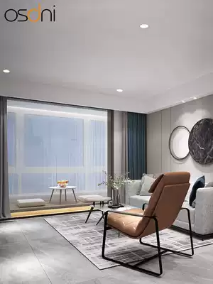 Deep anti-glare spotlight cob embedded narrow frame led ceiling Tmall elf smart little love color dimming downlight