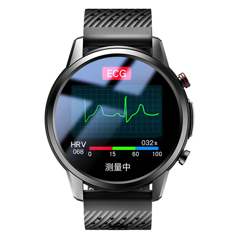 Smart watch heart rate blood pressure blood oxygen monitoring reminder multiple sports functions automatic health laser blood pressure blood lipid blood sugar physiotherapy suitable for mobile phones universal