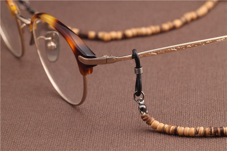 Очки цепи 日系复古眼镜链时尚防滑挂脖太阳镜挂绳男女老花镜眼镜绳眼睛链条 268015002