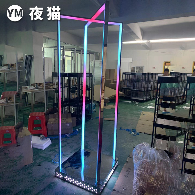 Bar glow point stage LED point dance stick nightclub bungee atmosphere pole dance glow stick ds door frame colorful