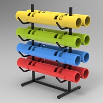 vipr multifunctional barrel storage rack fitness home tpr weight training lifting energy tube personal training gadget rack