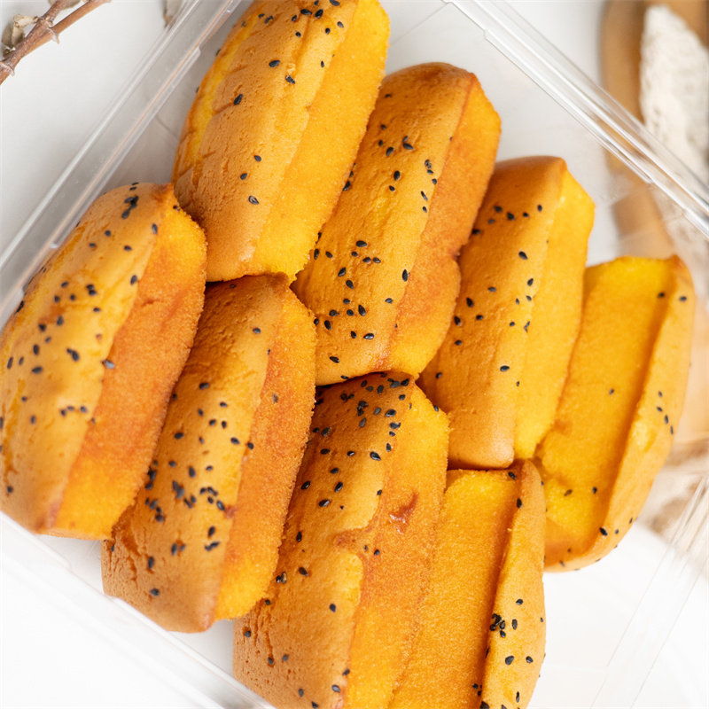 Great pure Fengtsamba cake 350g boxed with black sesame cake old pastry snack old kid's breakfast for afternoon tea