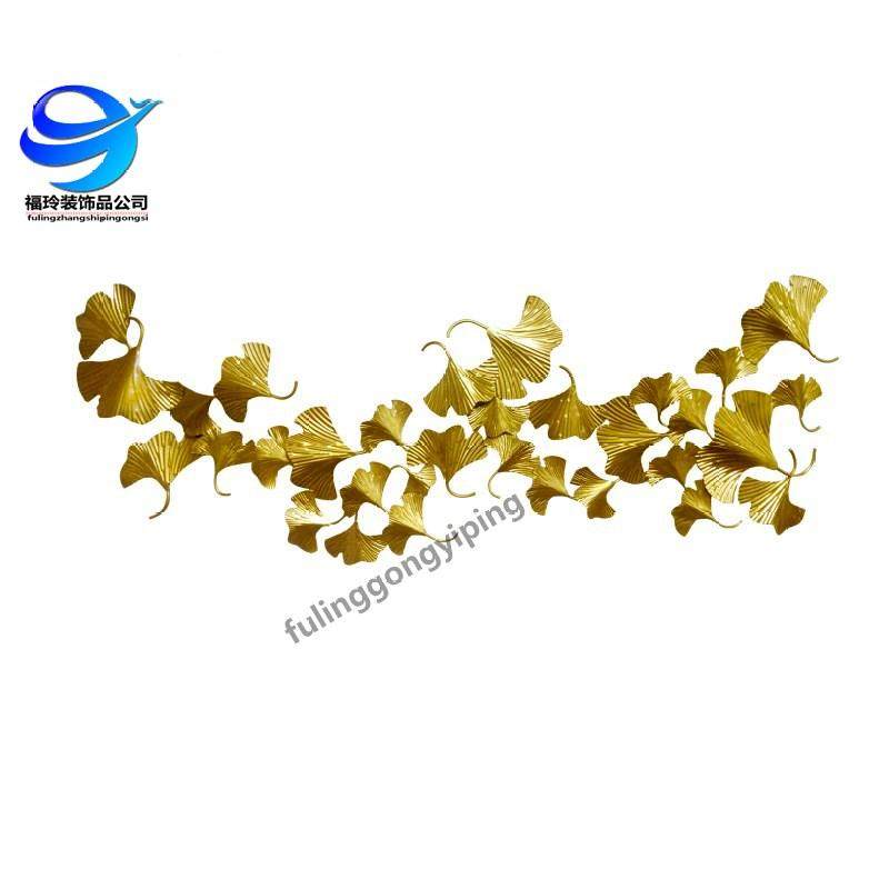 铁艺银杏叶金属墙面装饰挂件客厅卧室沙发玄关背景墙壁饰壁挂创意|ruв категории Домашний быт, роспись - от Buy2taobao.com для оказания профессиональной услуги покупки агента Taobao