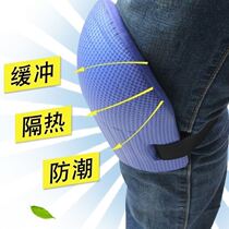 Protective pad mud tile auxiliary crawling household cleaning labor protection knee wear-resistant engineering accessories anti-fall womens beautiful seam anti