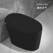 Black small household foot sense flushing personality tankless household pulse toilet deodorant energy-saving water-saving toilet