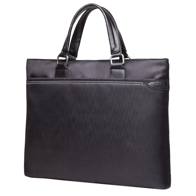Briefing Male ring handbag business Oxford canvas atmospheric handbag conference bag large capacity document Gorfu