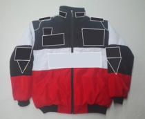 Racing suit trendy style cool style European and American style fully embroidered casual long-sleeved cotton suit A167