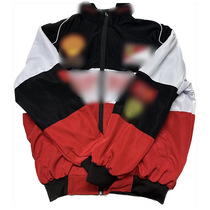 Racing suit trendy style cool style European and American style fully embroidered casual long-sleeved A157 thin style without cotton