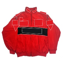 Racing suit racing suit trendy style ins style European and American style fully embroidered casual long-sleeved cotton suit A168