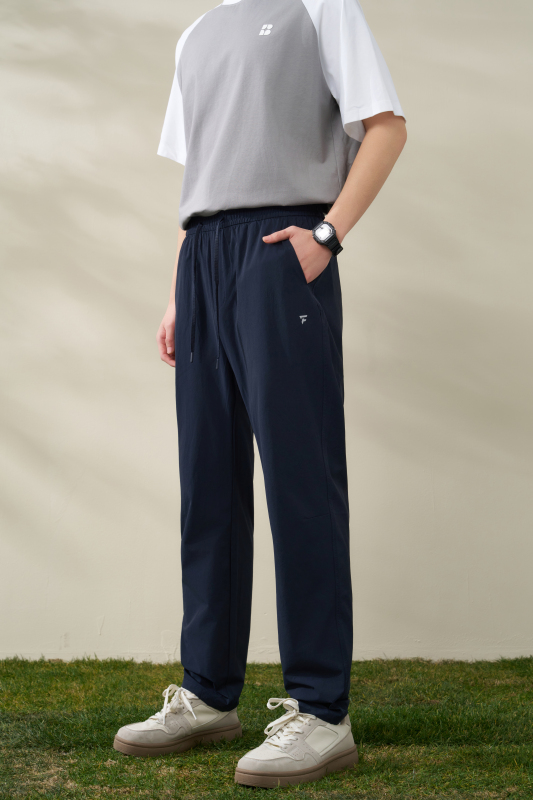 26 Spring/Summer Collection Slightly Wrinkled Men's Straight-Leg Pants 2035