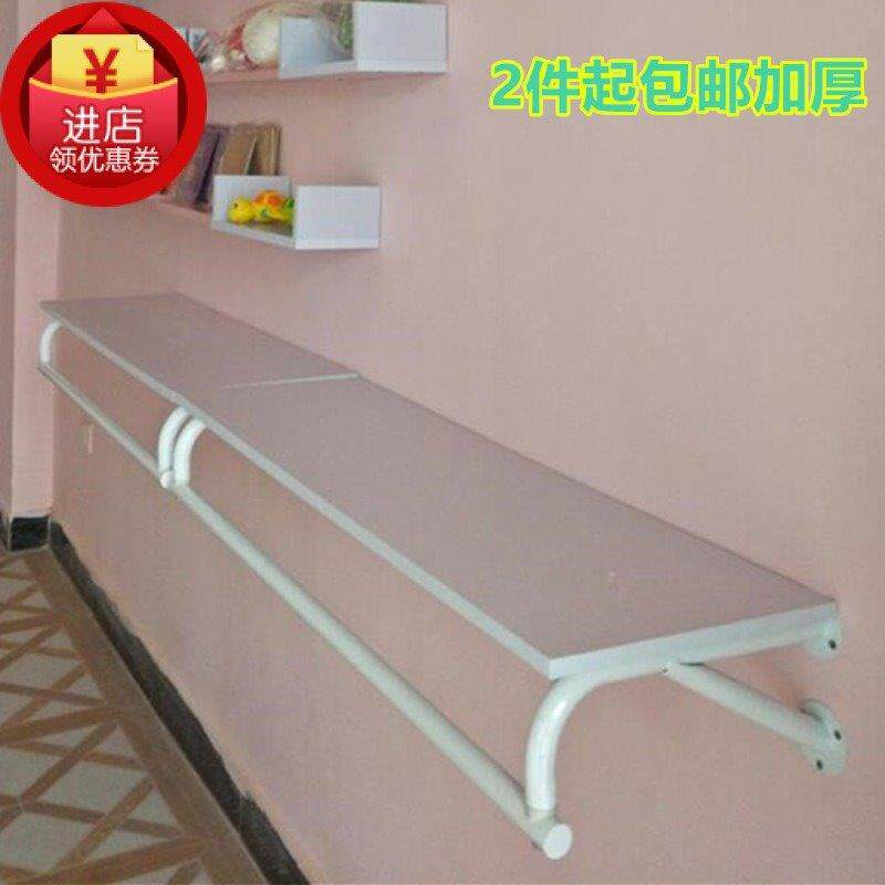 Clothing racks display frame on the wall hangings is side