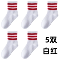 5 двойных белых красных носителей