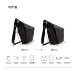 Модная мужская нагрудная сумка НИИД, сумка через плечо, функциональная сумка через плечо, облегающая сумка для оружия, городская ручная сумка FINO4