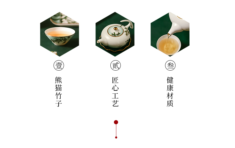Ipads China kung fu tea set manually paint Chinese style household teapot tea sets tea tray in the living room