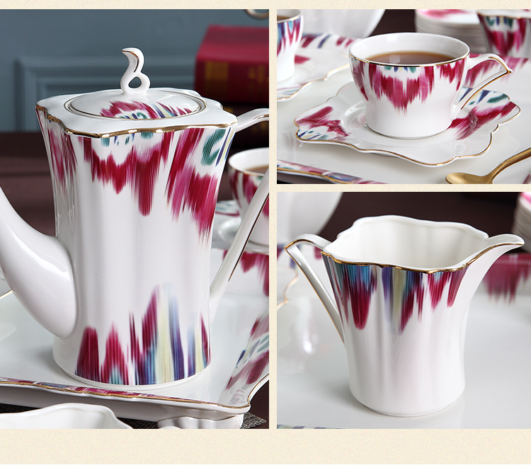 European cup suit house has contracted with water cooling kettle cup high - temperature ceramic cups sitting room tray