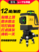 Imported German S2 technology Tajima 12-line green light wall mount instrument 8-line level high precision self-exported to Japan