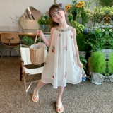 Летнее платье, юбка, летняя одежда, платье-комбинация, наряд маленькой принцессы, в западном стиле, детская одежда