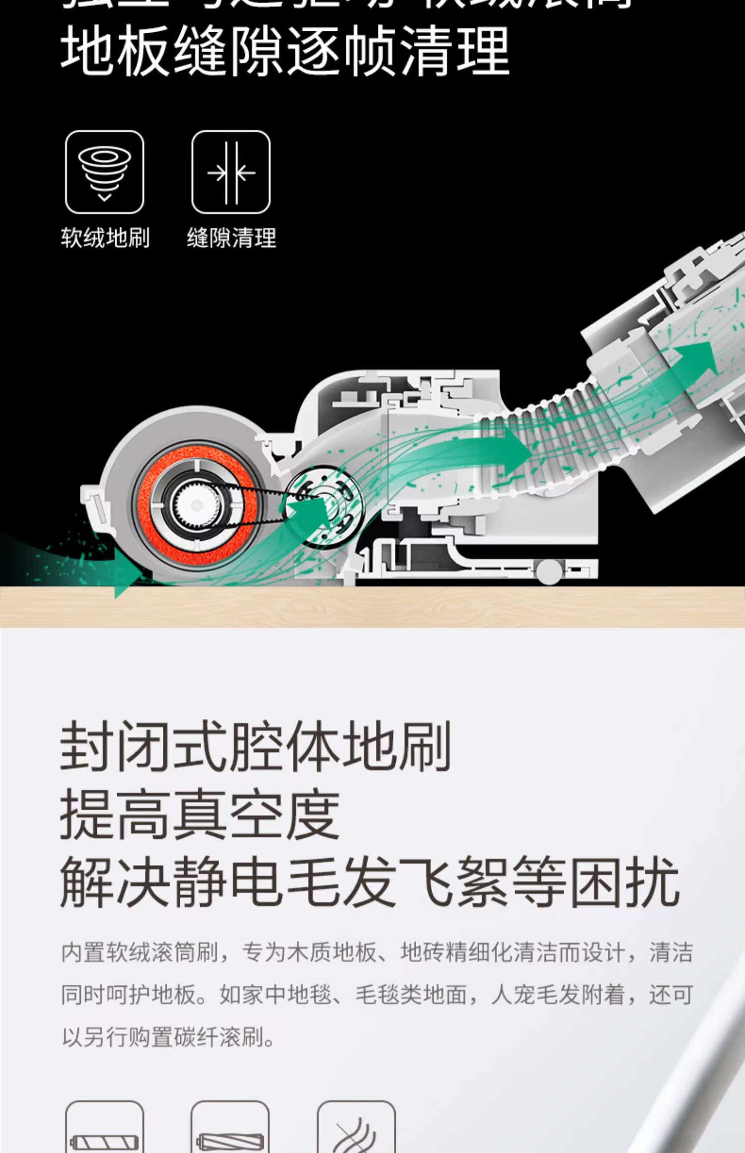 robot medion 19510 Máy hút bụi không dây Ruimi F8E cầm tay mạnh mẽ nhỏ hút hạt kê nhỏ hút ẩm câm - Máy hút bụi máy hút công nghiệp