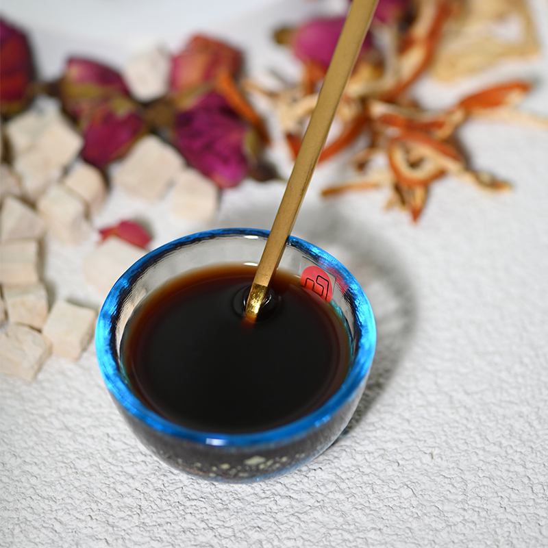 (Stock Tight) Flower Cyan Waterline gas paste Gufa by hand to make up the paste South girl Flower Fruit adoptive